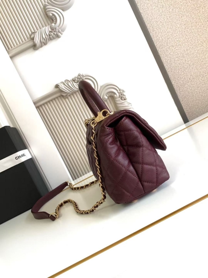 Ch**el top handle bags